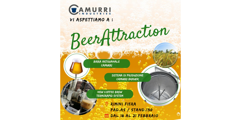 Beerattraction Rimini 18-21 Febbraio 2017